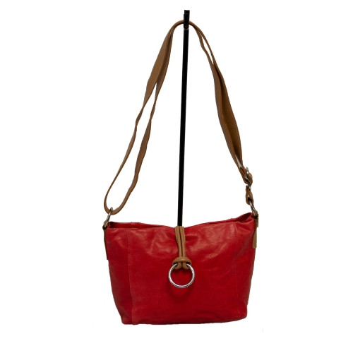Hamled Crossover Handtasche Red/Nature T2.F002